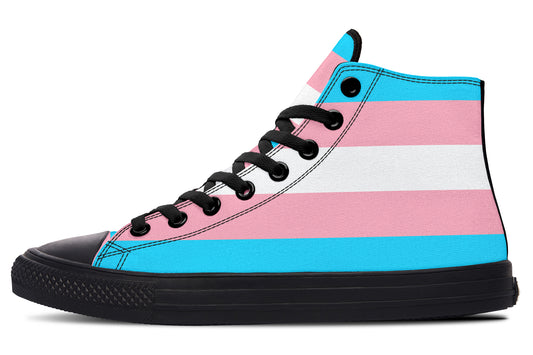 Trans Flag High Tops