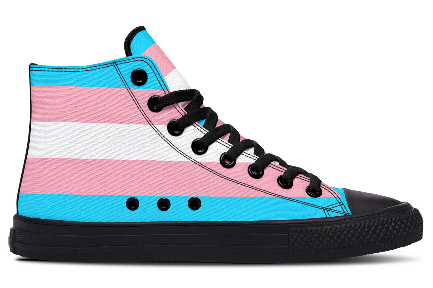 Trans Flag High Tops