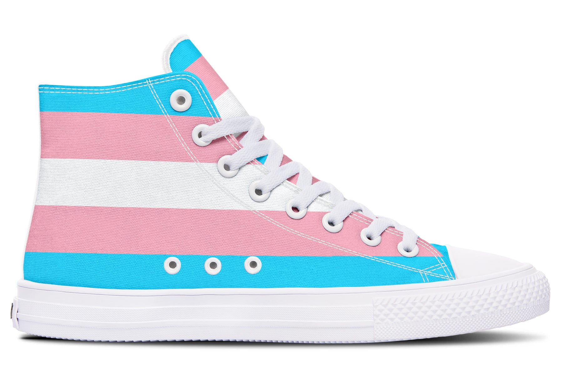 Trans Flag High Tops