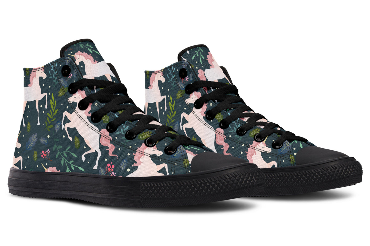 Unicorn Garden High Tops