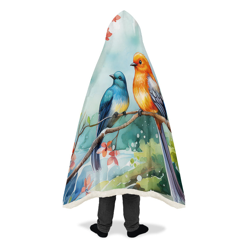 Birdie Besties Hooded Blanket