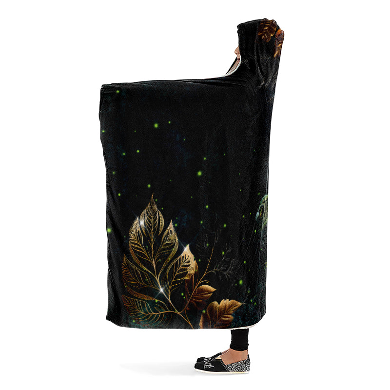 Dragons Gaze Hooded Blanket