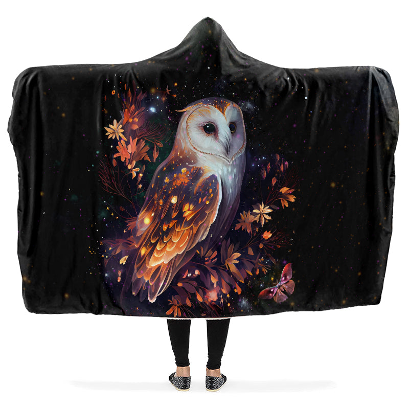 Owl Hooded Blanket