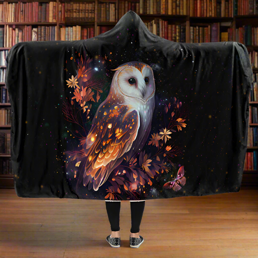 Owl Hooded Blanket