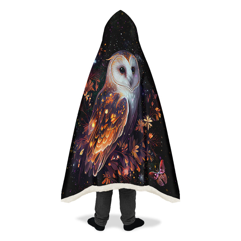 Owl Hooded Blanket