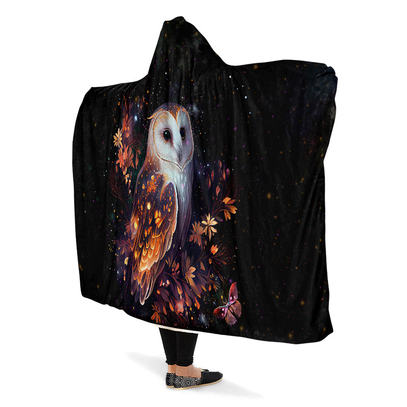 Owl Hooded Blanket