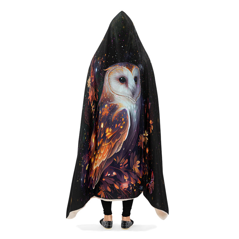 Owl Hooded Blanket