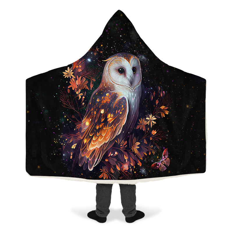 Owl Hooded Blanket