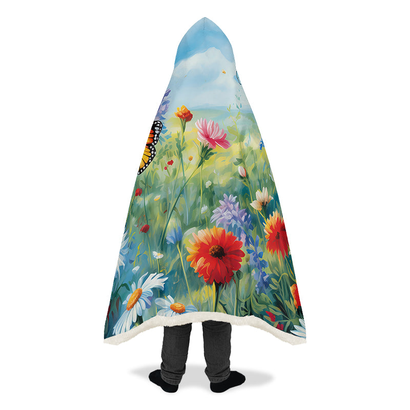 Springtime Hooded Blanket