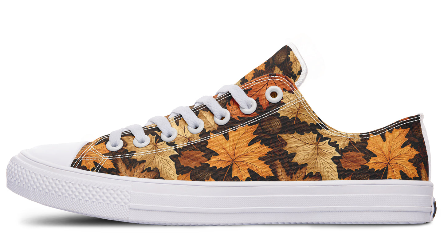 Autumn Leaves Low Tops