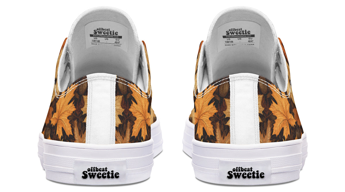 Autumn Leaves Low Tops