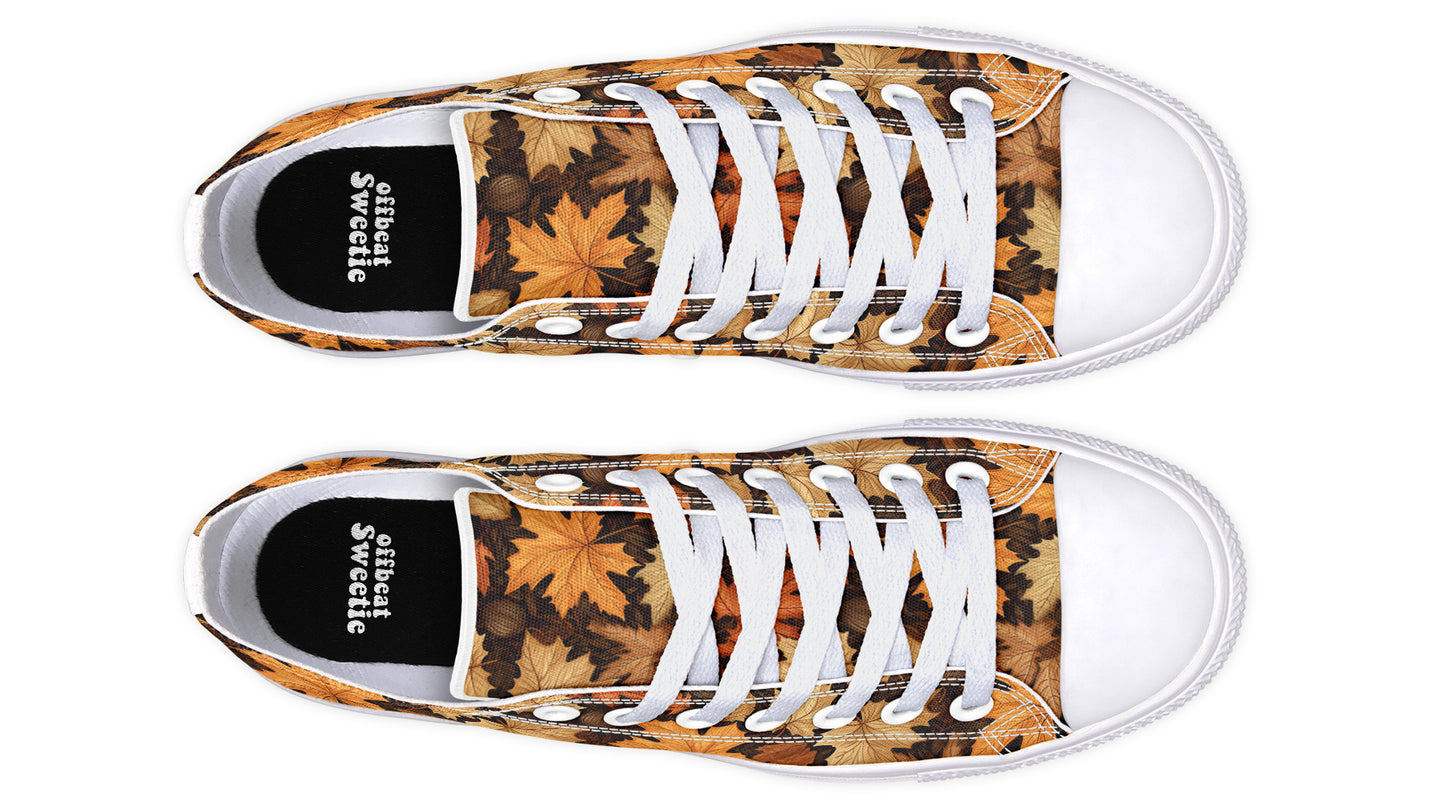 Autumn Leaves Low Tops