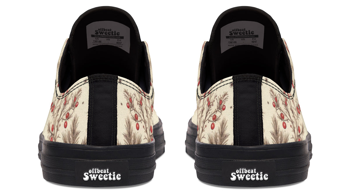 Christmas Birds Low Tops