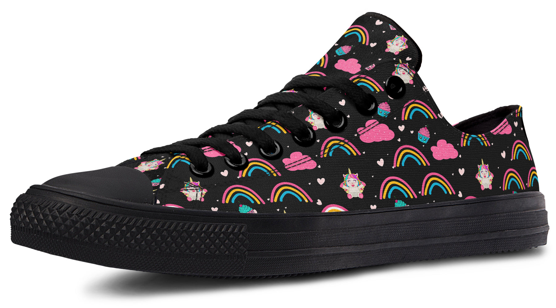 Cutesy Unicorns Low Tops