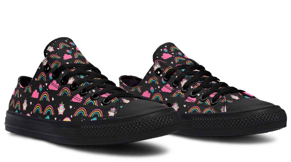 Cutesy Unicorns Low Tops