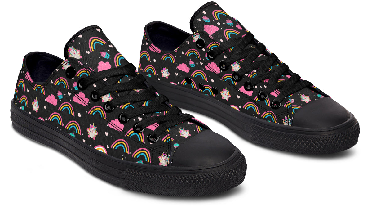 Cutesy Unicorns Low Tops