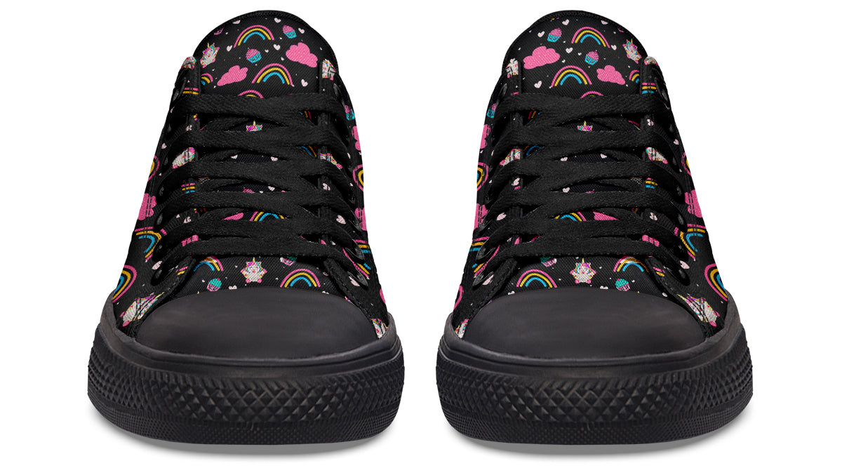 Cutesy Unicorns Low Tops