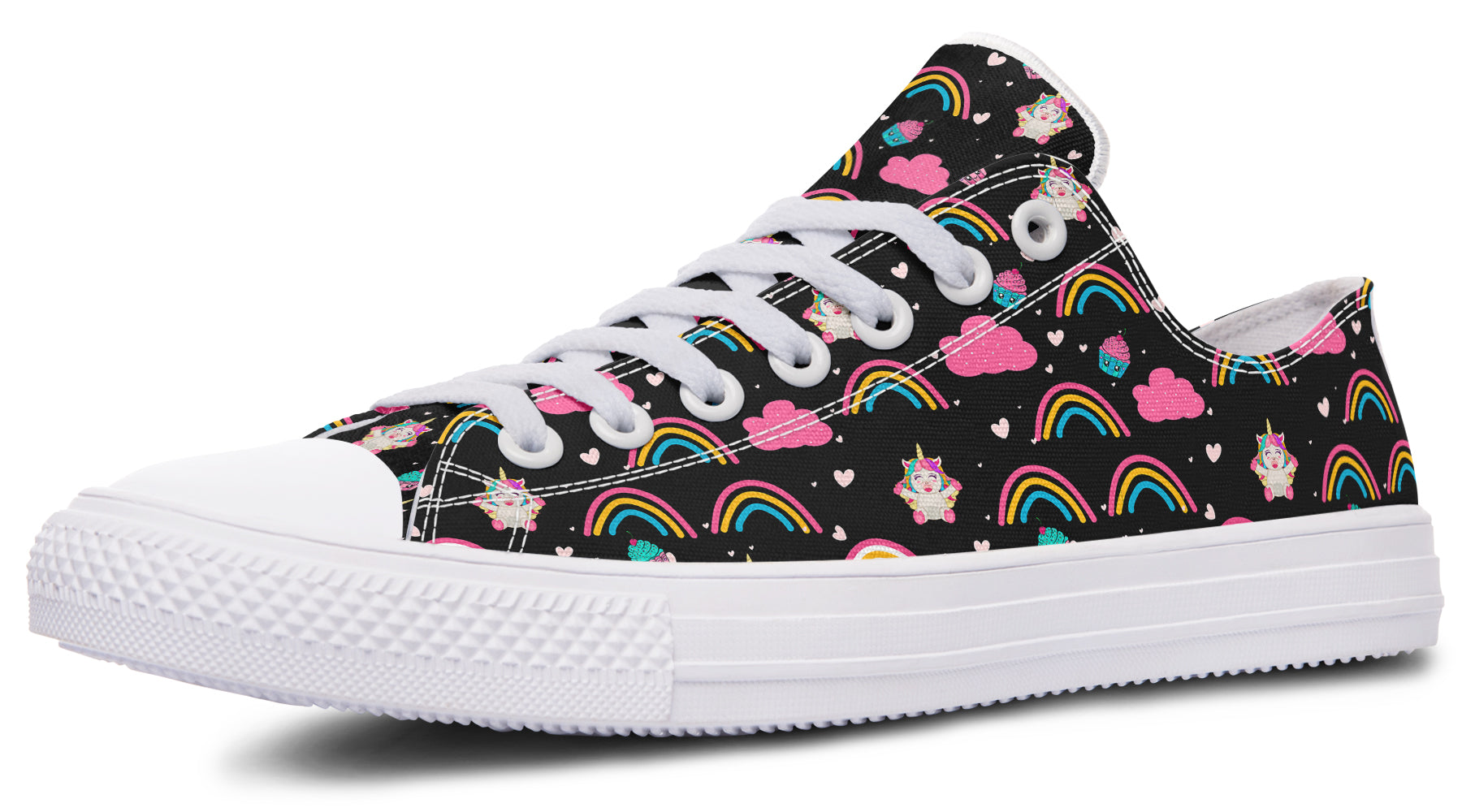 Cutesy Unicorns Low Tops