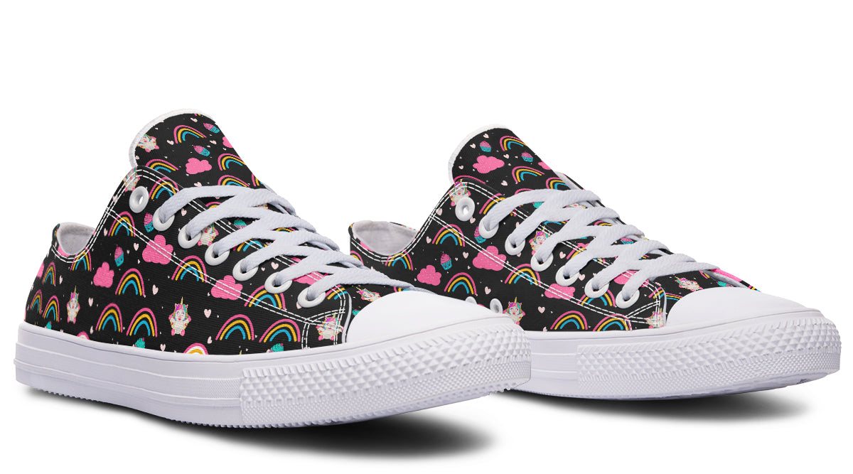 Cutesy Unicorns Low Tops