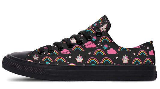 Cutesy Unicorns Low Tops