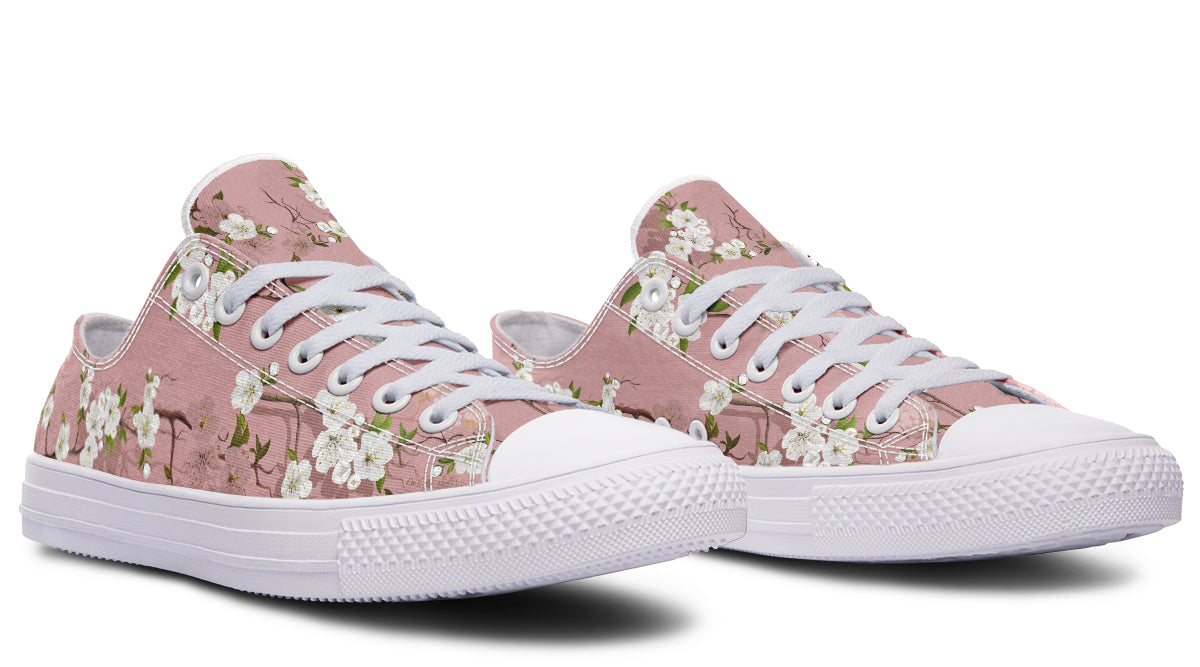 Peach Blossoms Low Tops