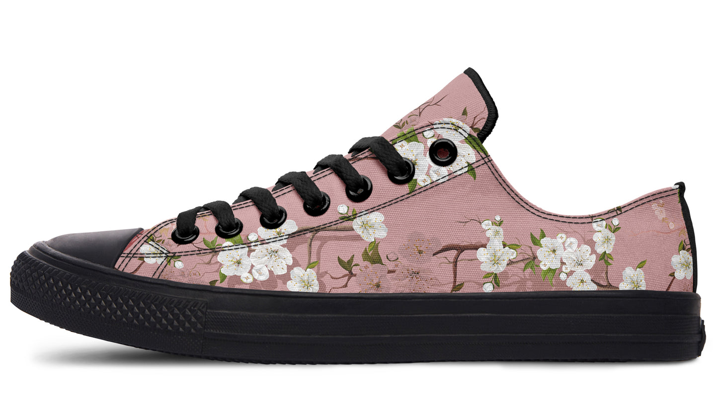 Peach Blossoms Low Tops