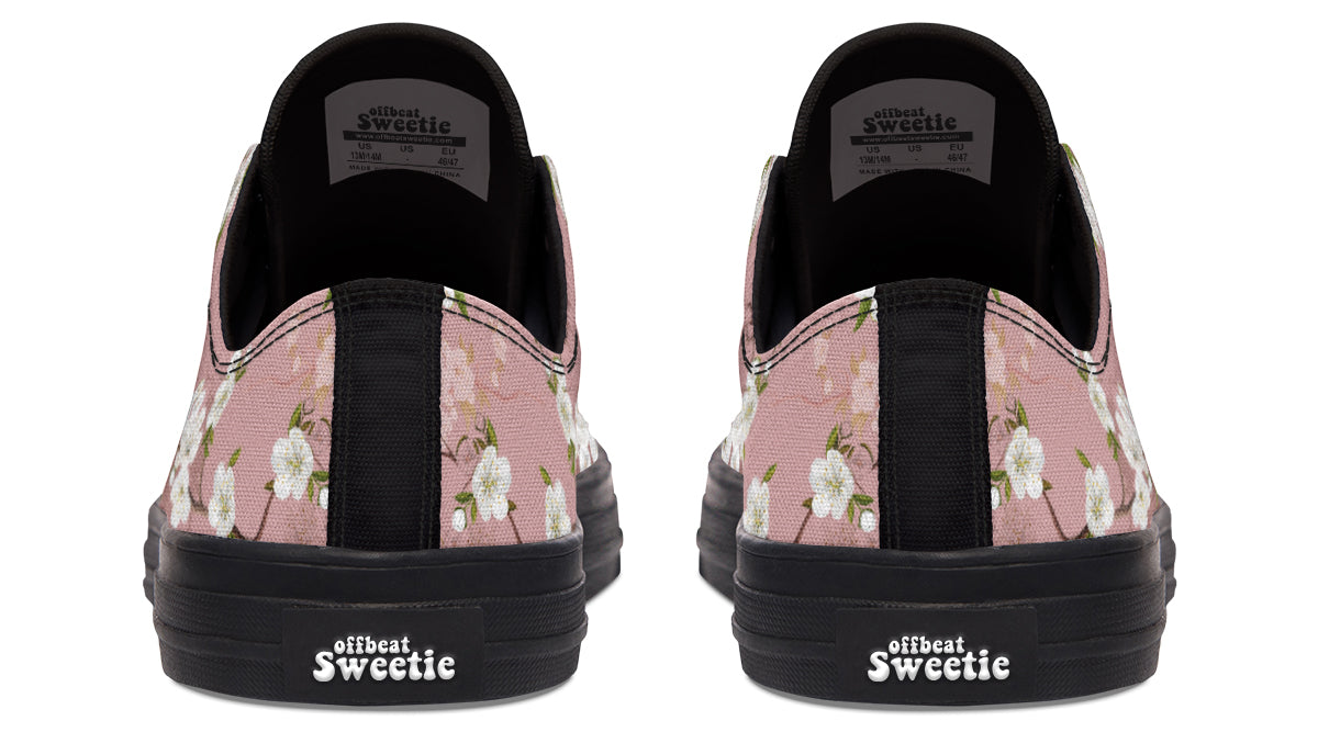 Peach Blossoms Low Tops