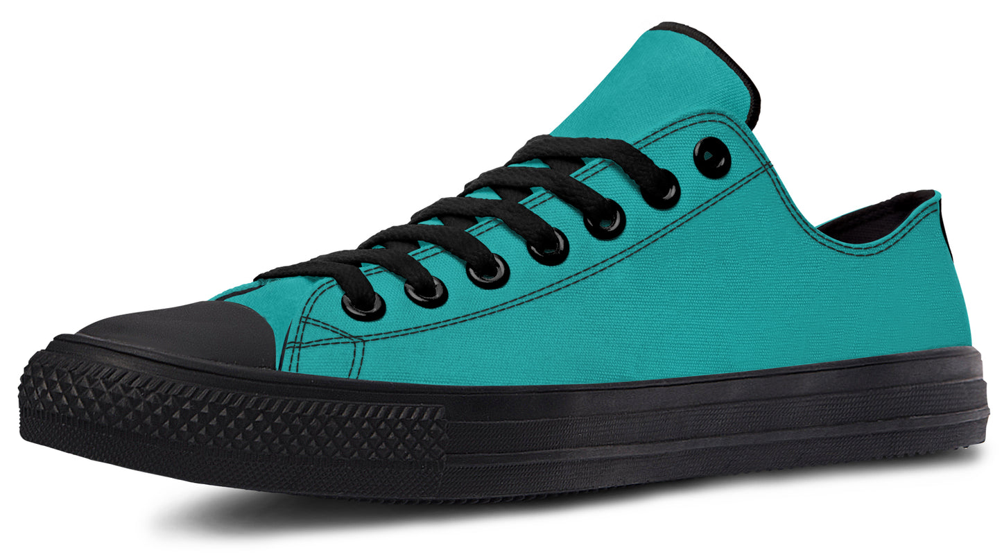 Pennyroyal Teal Low Tops