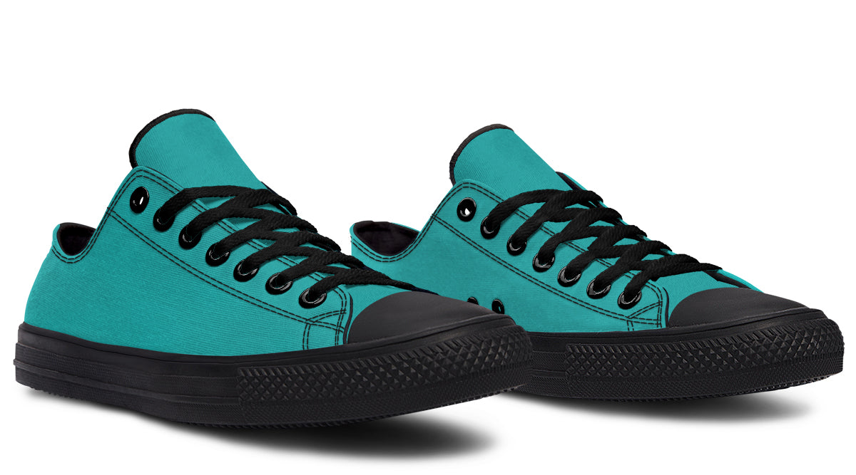 Pennyroyal Teal Low Tops