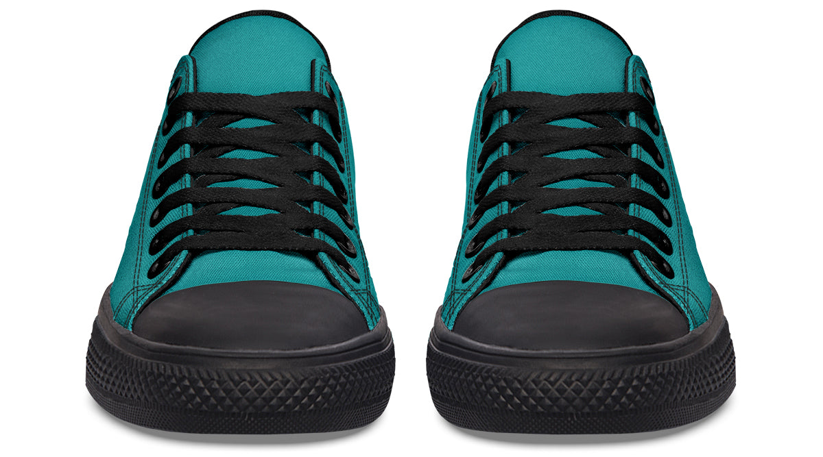 Pennyroyal Teal Low Tops