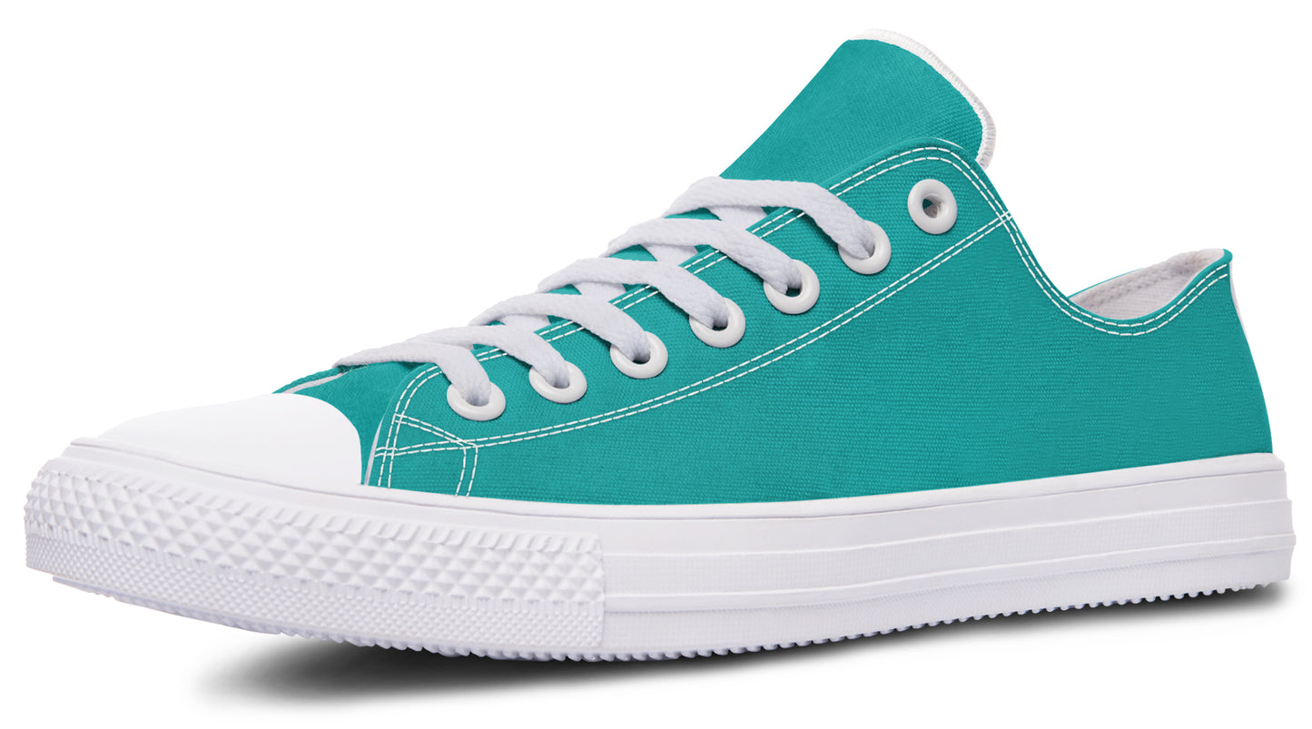 Pennyroyal Teal Low Tops