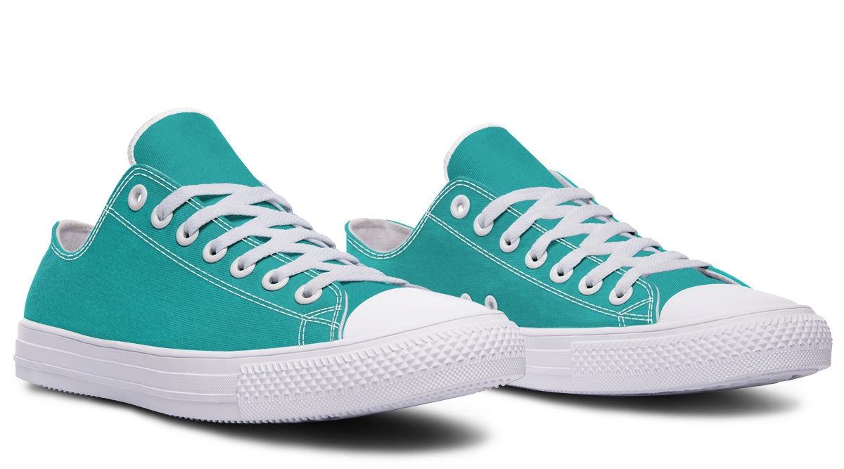 Pennyroyal Teal Low Tops