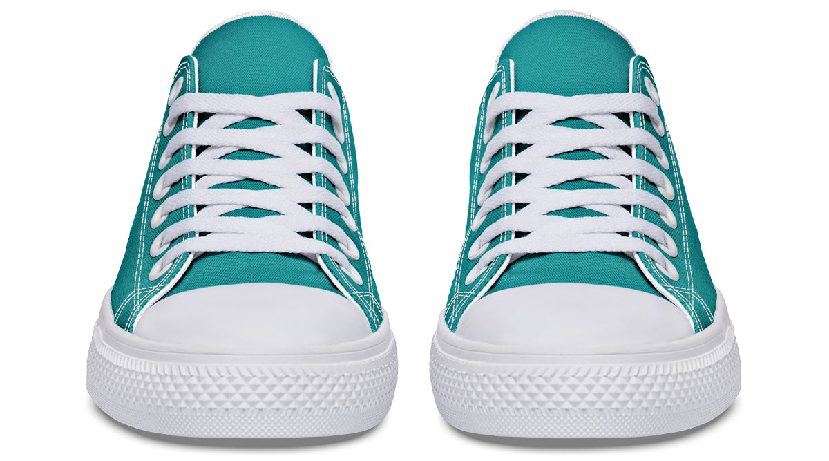 Pennyroyal Teal Low Tops