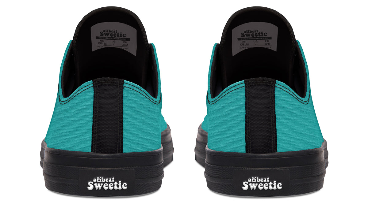 Pennyroyal Teal Low Tops