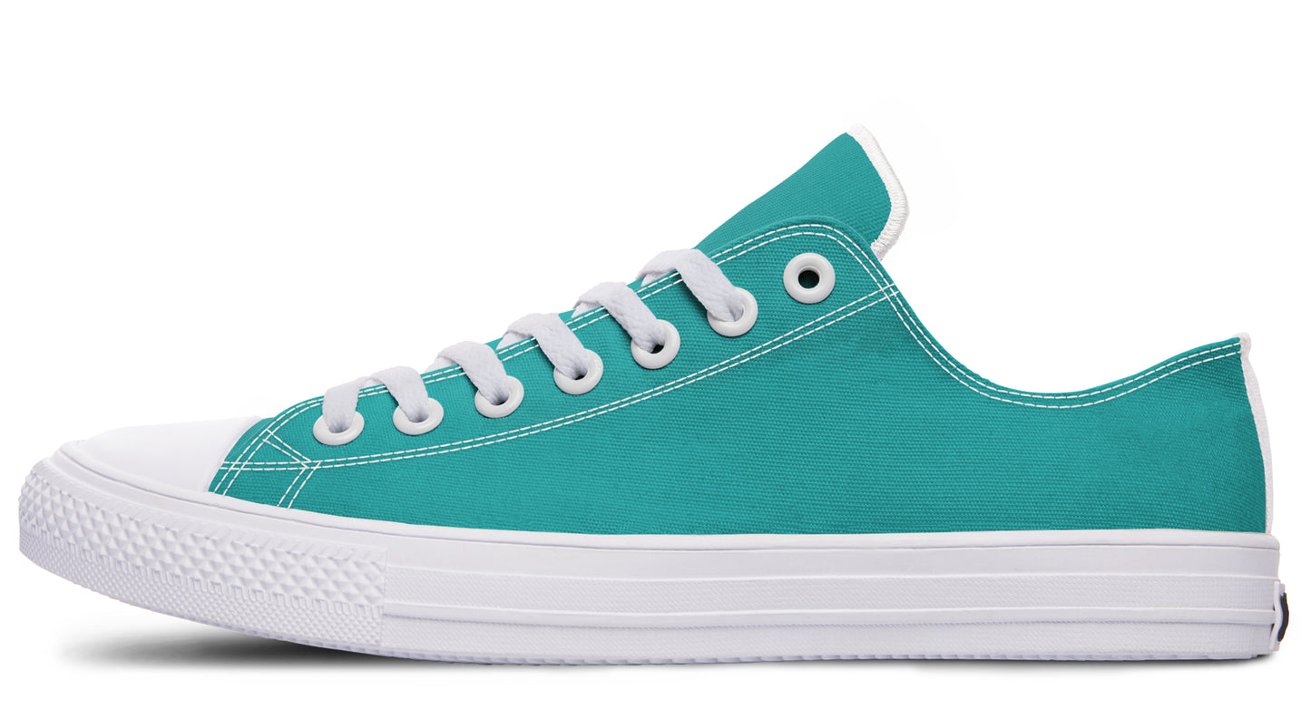 Pennyroyal Teal Low Tops