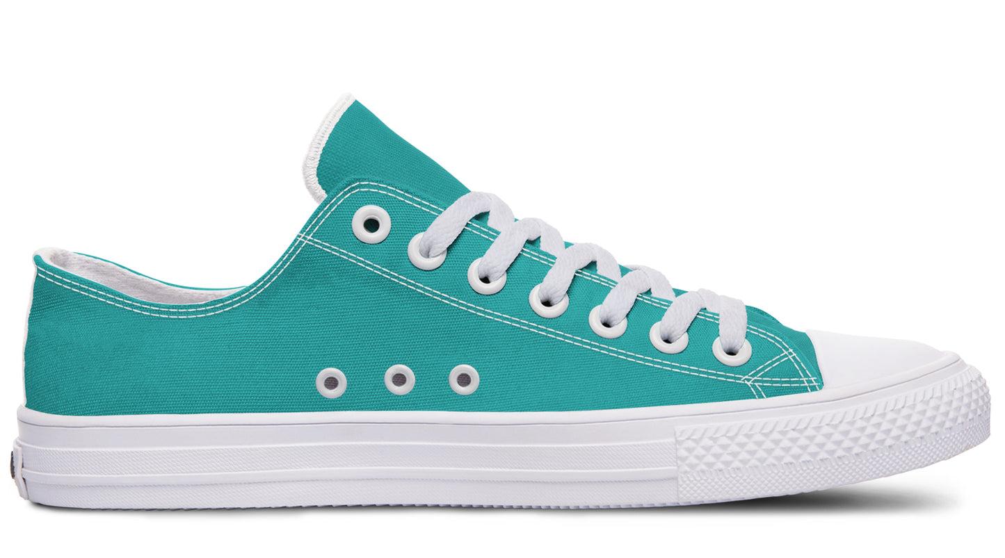 Pennyroyal Teal Low Tops