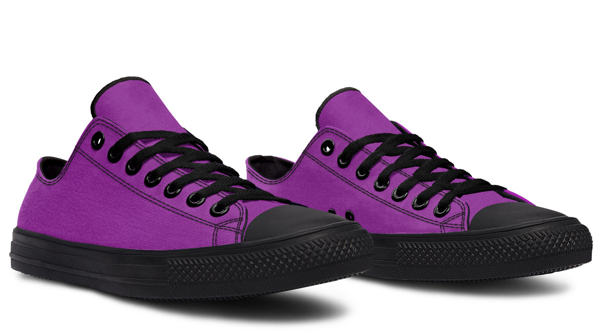 Purple Reign Low Tops