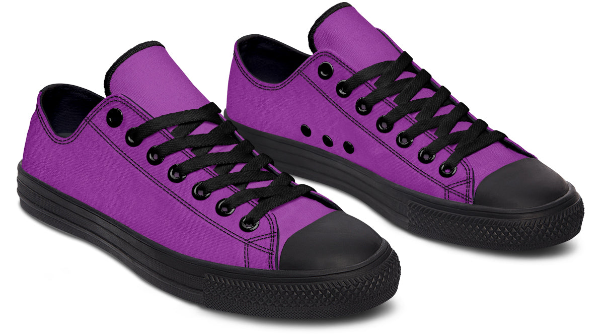 Purple Reign Low Tops