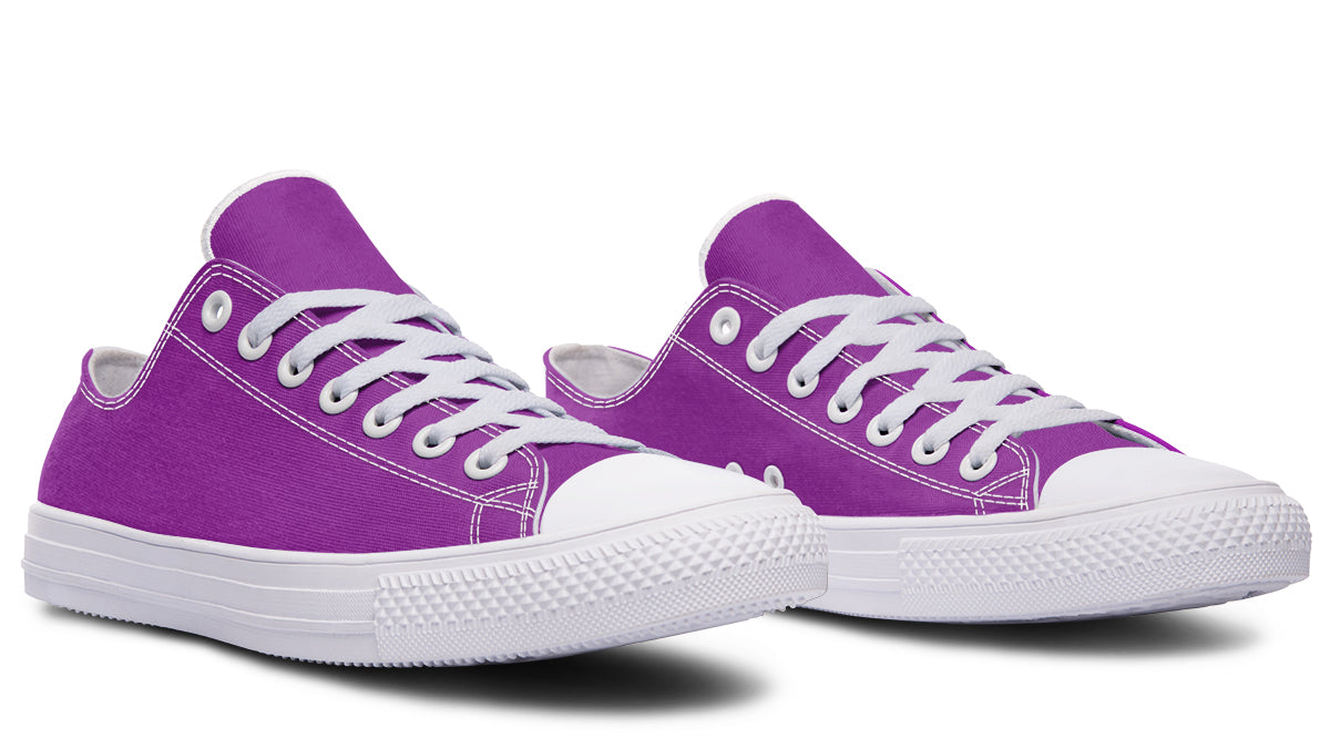 Purple Reign Low Tops