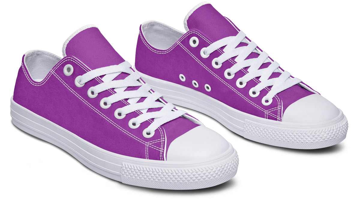 Purple Reign Low Tops