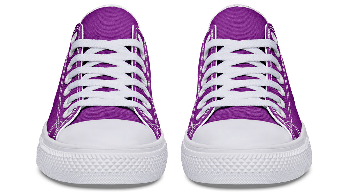 Purple Reign Low Tops