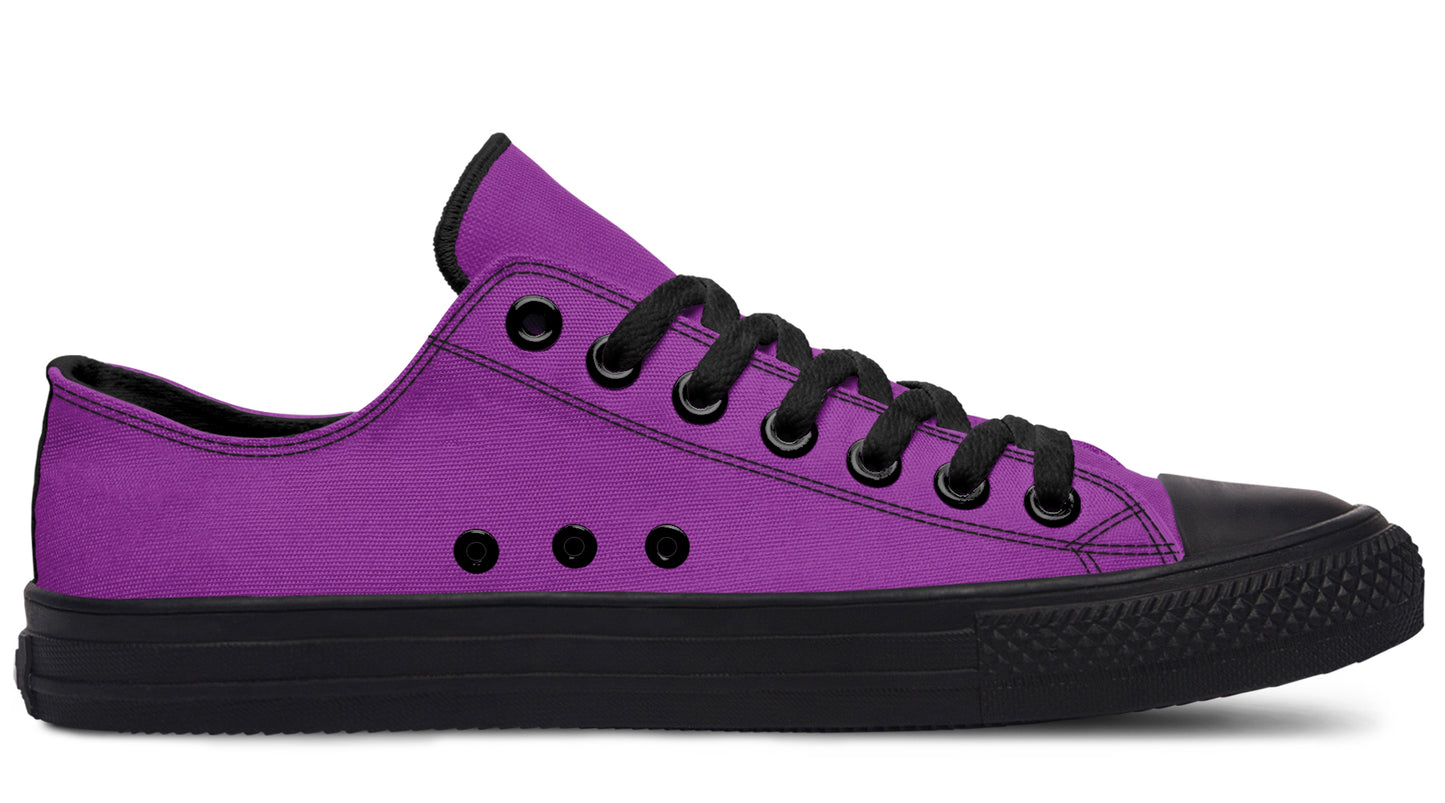 Purple Reign Low Tops