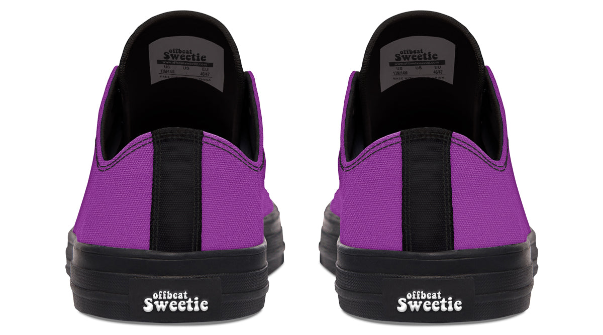 Purple Reign Low Tops