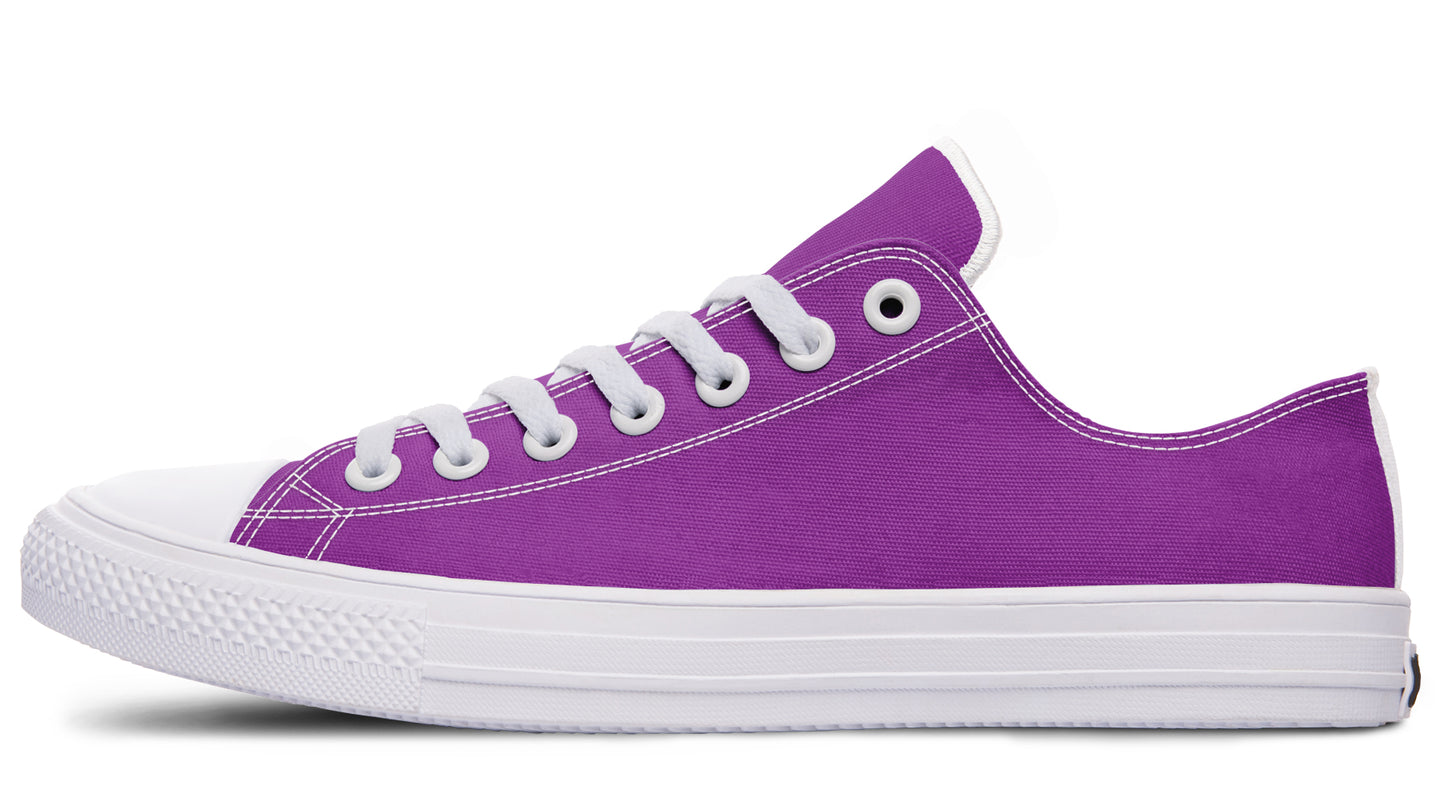 Purple Reign Low Tops