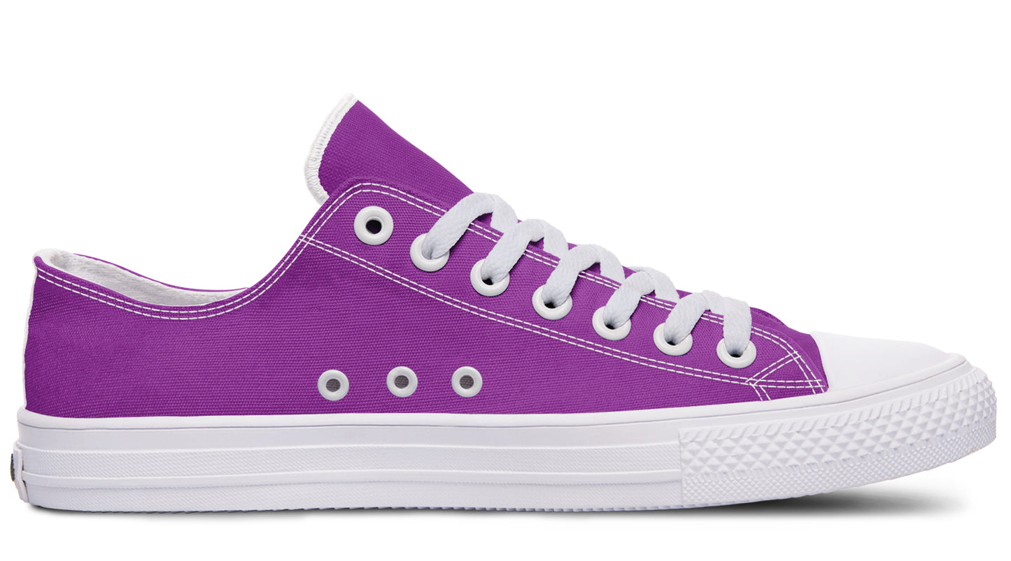 Purple Reign Low Tops