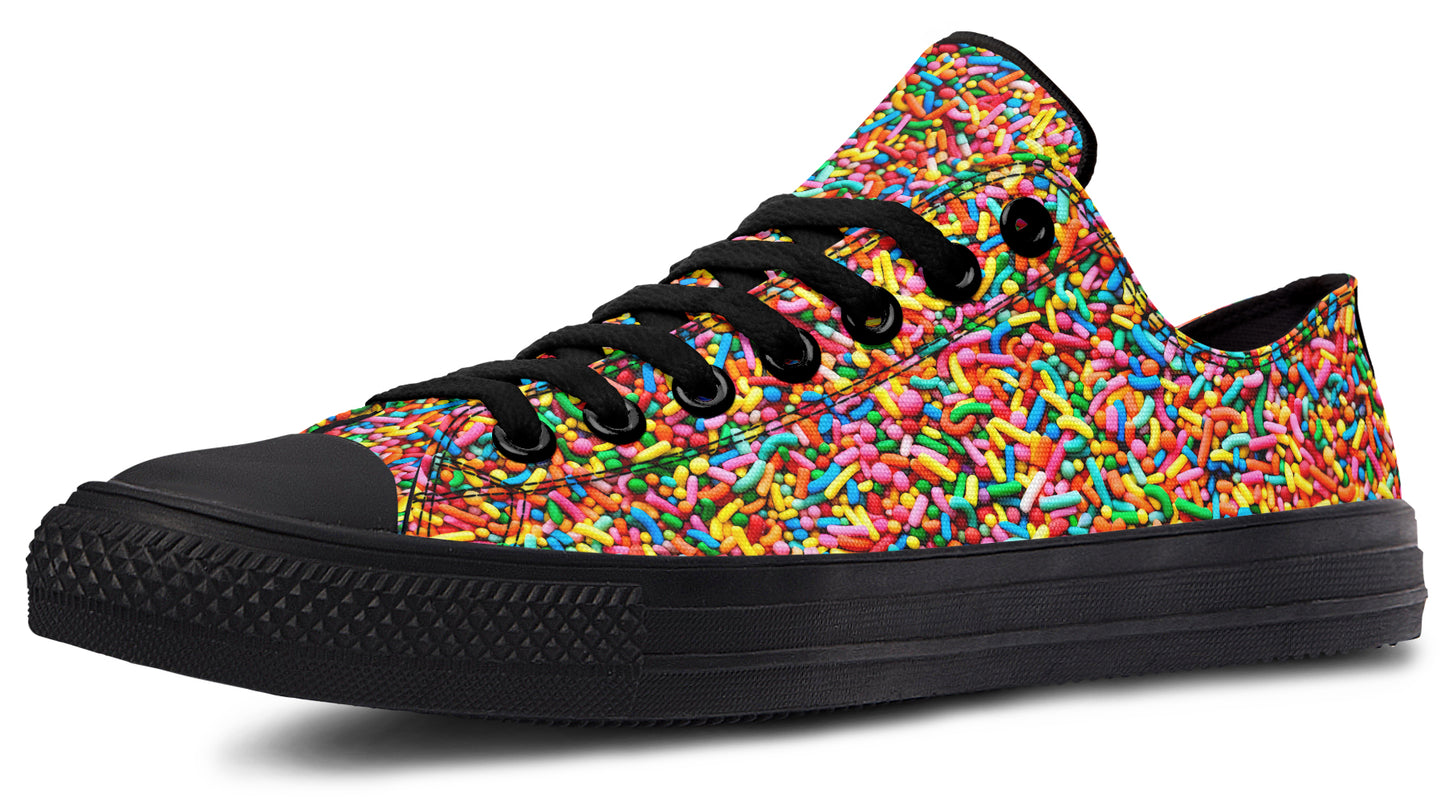 Rainbow Sprinkles Low Tops