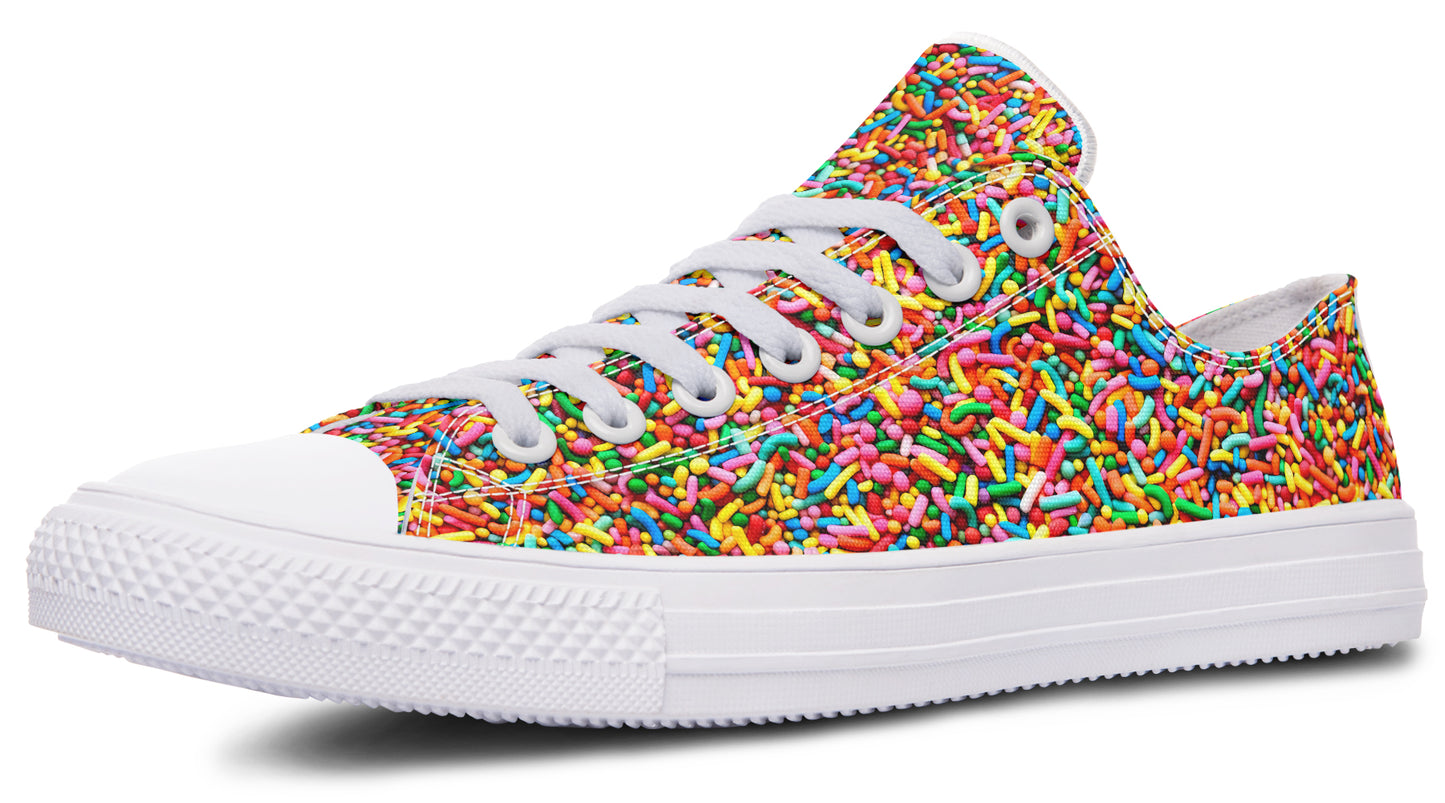 Rainbow Sprinkles Low Tops