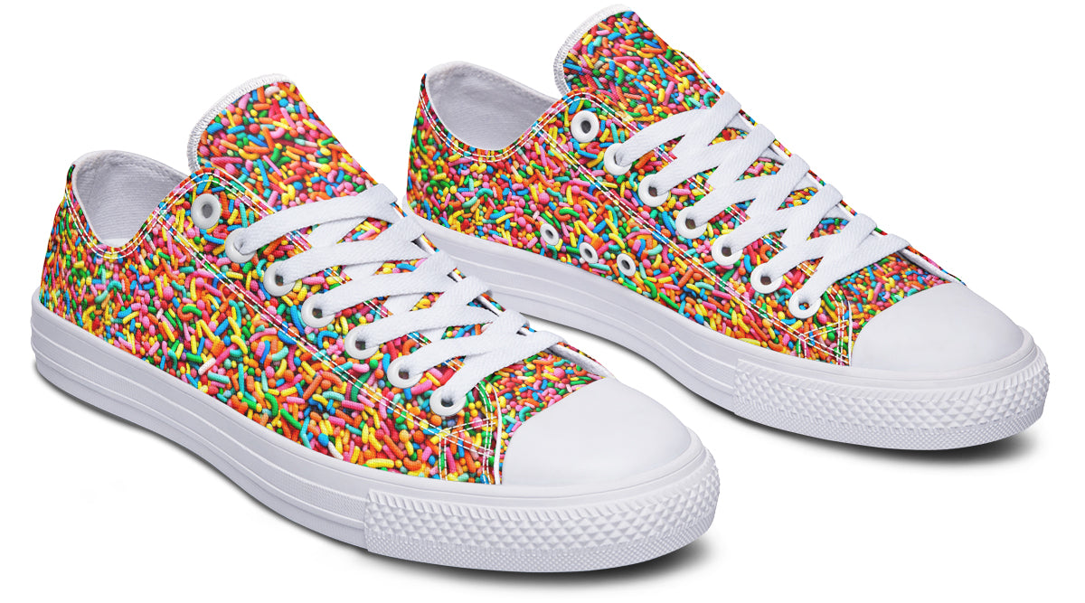 Rainbow Sprinkles Low Tops