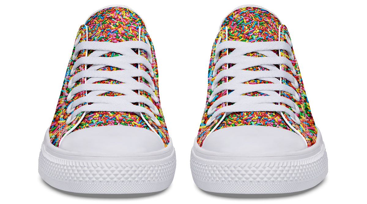 Rainbow Sprinkles Low Tops