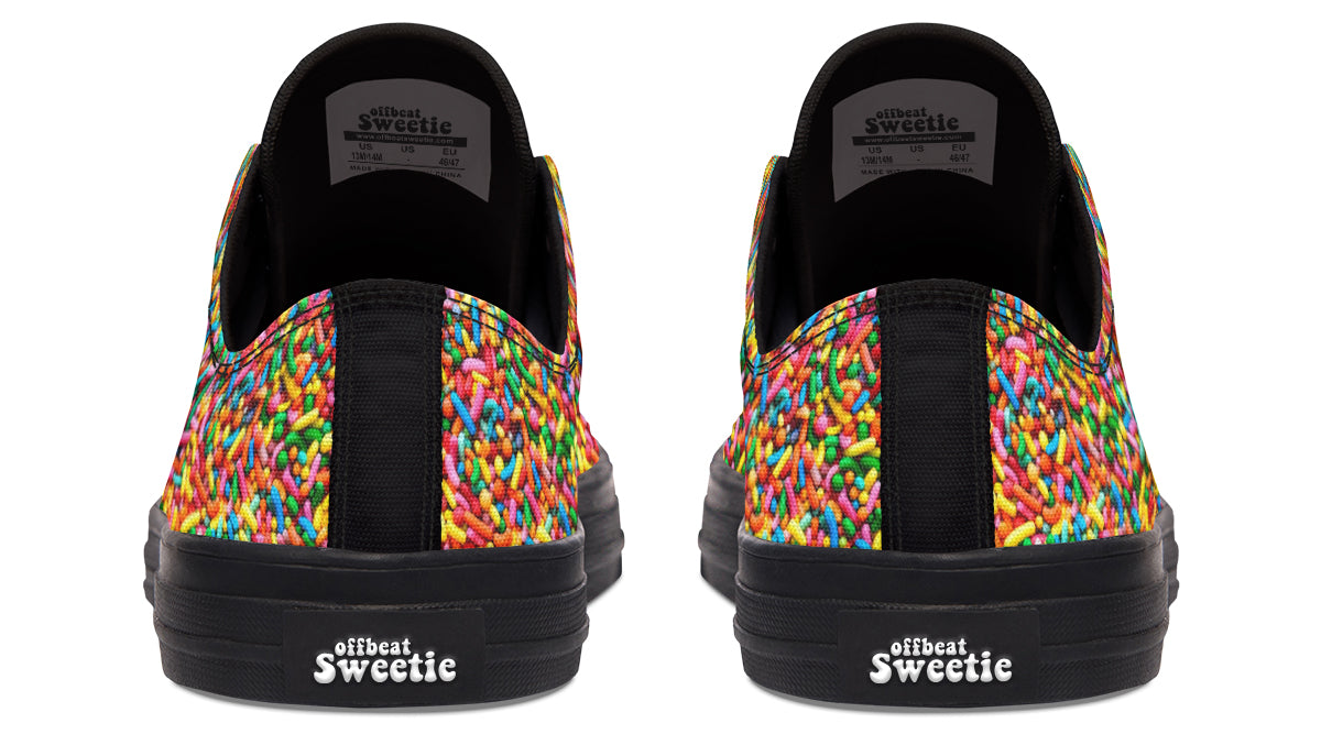 Rainbow Sprinkles Low Tops